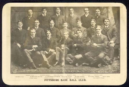 PC 1902 Burke&Brace Pittsburgh Pirates